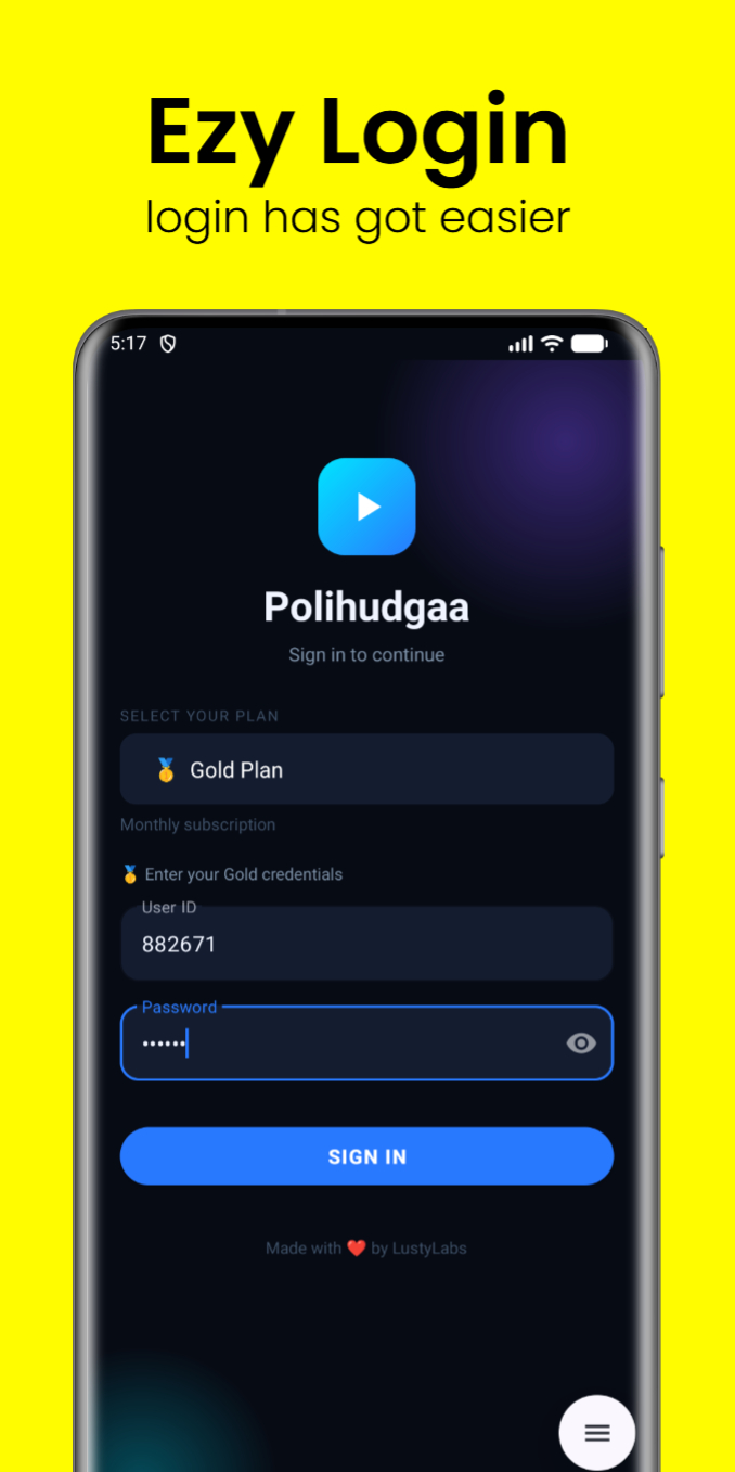 Polihudgaa app preview